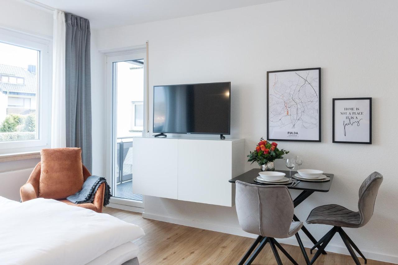 Modernes Apartment Liobablick Nr1 Fewo Fulda Petersberg Petersberg  Bagian luar foto