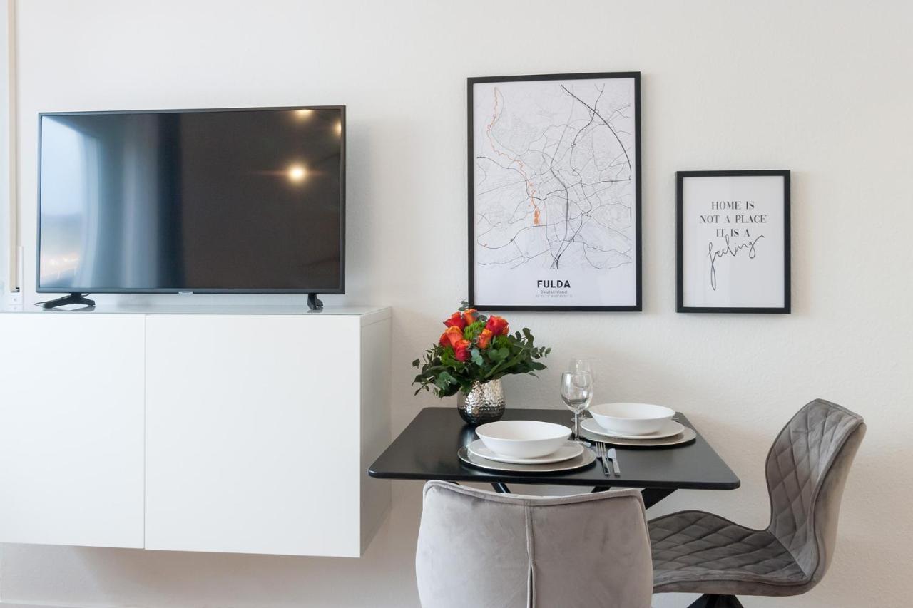 Modernes Apartment Liobablick Nr1 Fewo Fulda Petersberg Petersberg  Bagian luar foto